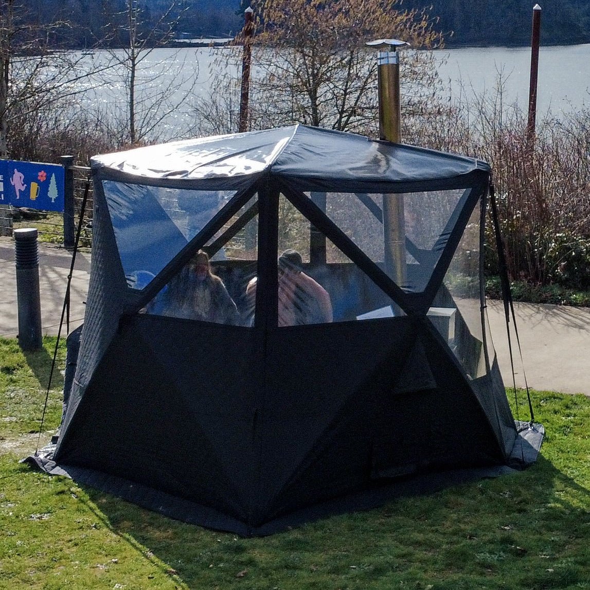 Basecamp Sauna Tent | 8-person portable sauna