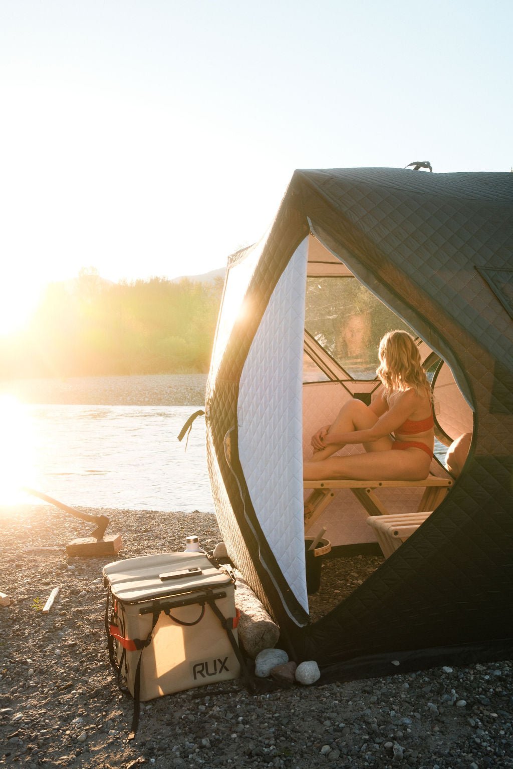Superlite Sauna Tent v2 | 4 Person Portable Sauna